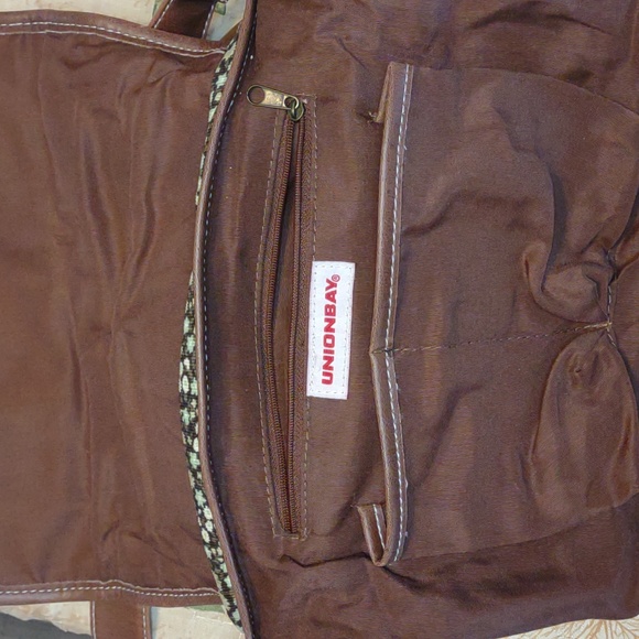 ๐VINTAGE๐ UNIONBAY Ditsy Floral Corduroy Fabric Shoulder Bag - Picture 9 of 16